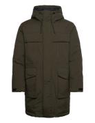 Apex Canvas? Long Padded Coat - Grs Parkas Jakke Khaki Green Knowledge...