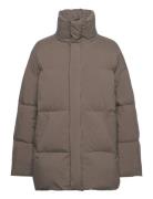 Puff Down Jacket Fôret Jakke Brown H2O Fagerholt