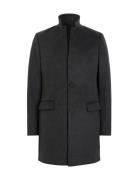 Hargrove Coat Ullfrakk Frakk Grey AllSaints