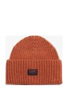 Workwear Nep Knitted Beanie Accessories Headwear Beanies Orange Superd...