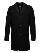 Onsjaylon Wool Coat Otw Noos Ullfrakk Frakk Black ONLY & SONS