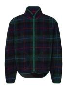 Checked Fleece Jacket Tops Sweat-shirts & Hoodies Fleeces & Midlayers ...