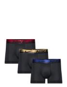 Trunk 3Pk Sport Boxers Black NIKE Underwear