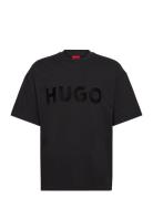 Dinkee Tops T-shirts Short-sleeved Black HUGO