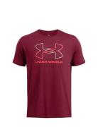 Ua Gl Foundation Update Ss Sport T-shirts Short-sleeved Burgundy Under...