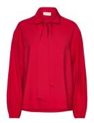 Bambo Ls Top Tops Blouses Long-sleeved Red NORR