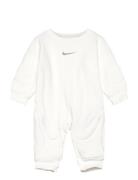 Nike "Ready, Set!" Coverall Langermet Bodysuit White Nike