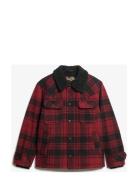 Merchant Wool Chore Jacket Ulljakke Jakke Red Superdry