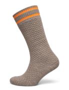 Woolen Bubble Socks Lingerie Socks Regular Socks Beige Mads Nørgaard