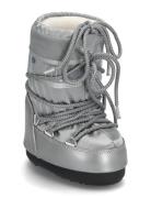 Mb Icon Glance Vinterstøvletter Pull On Silver Moon Boot