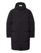 Sdmilo Puffer Long Fôret Jakke Black Solid