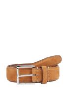 Hudson 3.0 Nubuck Accessories Belts Classic Belts Brown Tommy Hilfiger