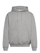 Wbpacs Base Hoodie Tops Sweat-shirts & Hoodies Hoodies Grey Woodbird