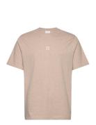 Mini Encore T-Shirt 2.0 Tops T-shirts Short-sleeved Beige Les Deux