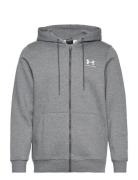 Ua Icon Fleece Fz Hood Sport Sweat-shirts & Hoodies Hoodies Grey Under...