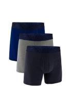 Ua Performance Cotton - Solid 6 In 3Pk Boksershorts Multi/patterned Un...