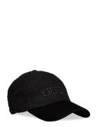 Baseball Cap Accessories Headwear Caps Black GUESS