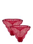 Isabelle Tanga R Brazilian 2P Lingerie Panties Brazilian Panties Red H...