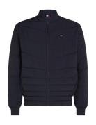 Mix Quilt Bomber Bomberjakke Jakke Navy Tommy Hilfiger