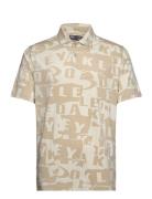 Oakley Ransom Jacquard Tops T-shirts Short-sleeved Beige OAKLEY