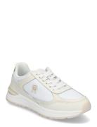 Casual Fashion Runner Lthr Lave Sneakers White Tommy Hilfiger