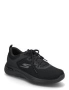 Mens Go Walk Arch Fit - Clinton Lave Sneakers Black Skechers