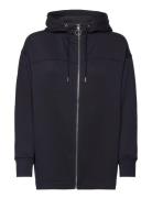 D1. Full Zip Hoodie Tops Sweat-shirts & Hoodies Hoodies Blue GANT