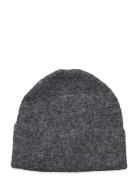 Knit Beanie Accessories Headwear Beanies Grey Mango