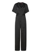 Kasmina-1 Bottoms Jumpsuits Black HUGO