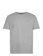 Emb Original Shield T-Shirt Tops T-shirts Short-sleeved Grey GANT