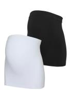 Mlcara Org.cotton Bumpband 2-Pack O. A Lingerie Shapewear Tops White M...