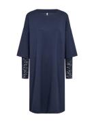 Sc-Banu Dresses T-shirt Dresses Navy Soyaconcept