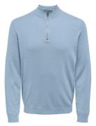 Onswyler Life Reg 14 Half Zip Knit Noos Tops Knitwear Half Zip Jumpers...