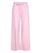 Trouser Poplin Pyjamas Pink Lindex