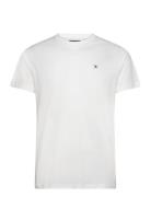 Classic Ss Tshirt Tops T-shirts Short-sleeved White Hackett London