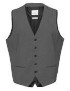 Men's Waistcoat For Suit Dressvest Grey Lindbergh