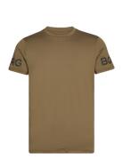 Borg T-Shirt Sport T-shirts Short-sleeved Khaki Green Björn Borg