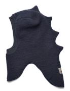 Balaclava Triangles Wool Accessories Headwear Balaclava Navy Huttelihu...