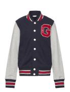 Gant Varsity Sweat Jacket Tynn Jakke Skalljakke Multi/patterned GANT