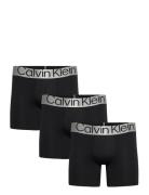 Boxer Brief 3Pk Boksershorts Black Calvin Klein