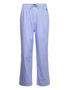 Polo Bear Striped Cotton Pajama Pant Joggebukser Blue Polo Ralph Laure...