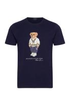 Custom Slim Fit Polo Bear Jersey T-Shirt Tops T-shirts Short-sleeved N...