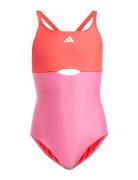 X Back Cb St Gy Sport Swimsuits Pink Adidas Performance