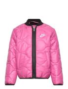 Mw-Mid-Weight Outerwear Sport Jackets & Coats Puffer & Padded Pink Nik...