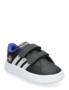 Grand Court Spider-Man Cf I Lave Sneakers Black Adidas Sportswear