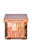 Revolution Pro Goddess Glow Shimmer Brick Sublime Bronzer Solpudder Mu...
