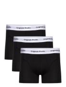 Jacvesterbro Solid Trunks 3 Pack Noos Boksershorts Black Jack & J S