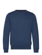 Bowman Logo Sweater Tops Sweat-shirts & Hoodies Sweat-shirts Navy Sail...