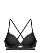 Michelle/Solution Plunge Lingerie Bras & Tops Wired Bras Black Dorina