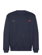 Wbcane 8410 Crew Designers Sweat-shirts & Hoodies Sweat-shirts Navy Wo...